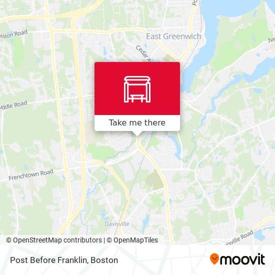 Mapa de Post Before Franklin