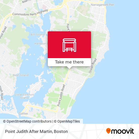 Point Judith After Martin map