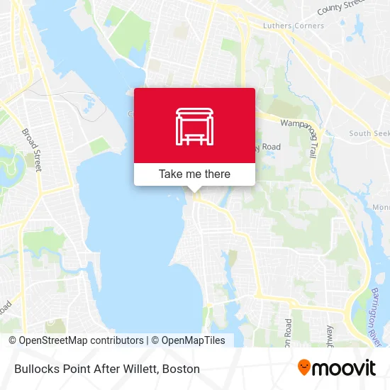 Bullocks Point After Willett map