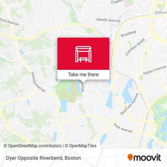 Dyer Opposite Riverbend map