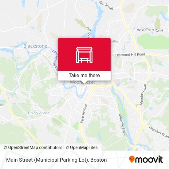 Main Street (Municipal Parking Lot) map