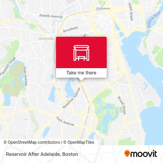 Reservoir After Adelaide map