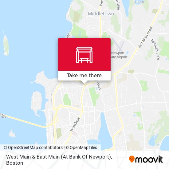 West Main & East Main (At Bank Of Newport) map