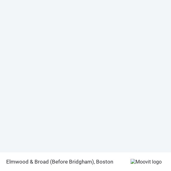 Elmwood & Broad (Before Bridgham) map