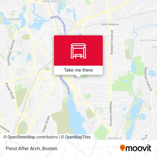 Mapa de Pond After Arch