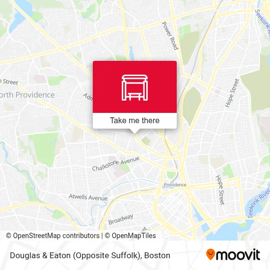 Douglas & Eaton (Opposite Suffolk) map