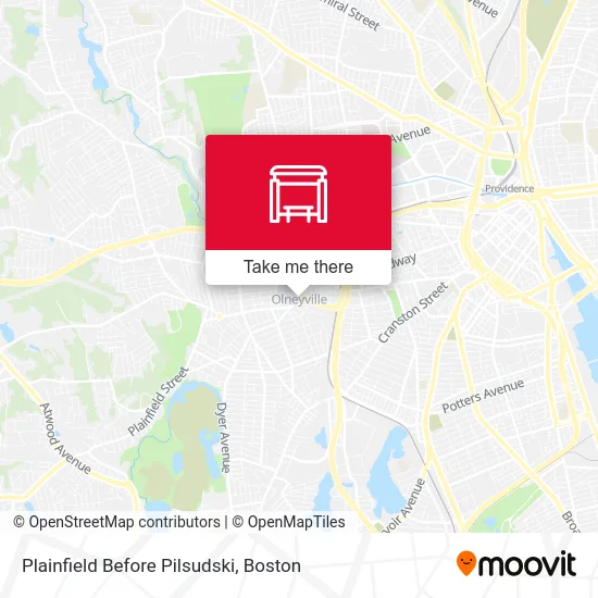 Plainfield Before Pilsudski map