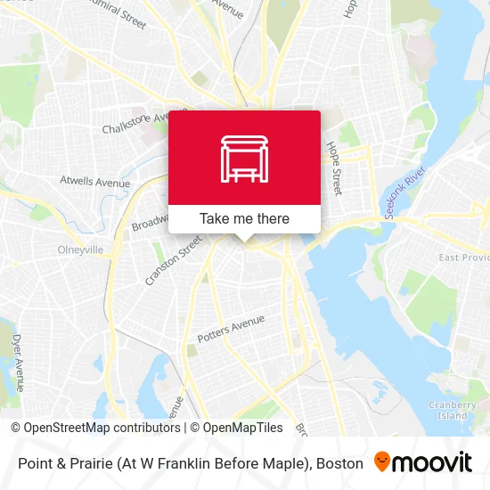 Point & Prairie (At W Franklin Before Maple) map