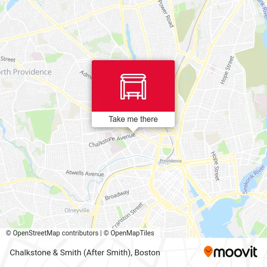 Chalkstone & Smith (After Smith) map