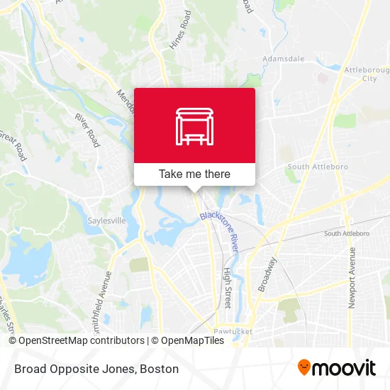 Broad Opposite Jones map