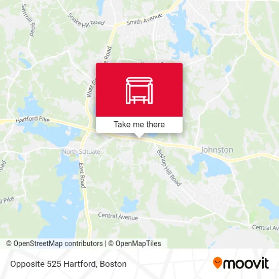 Opposite 525 Hartford map