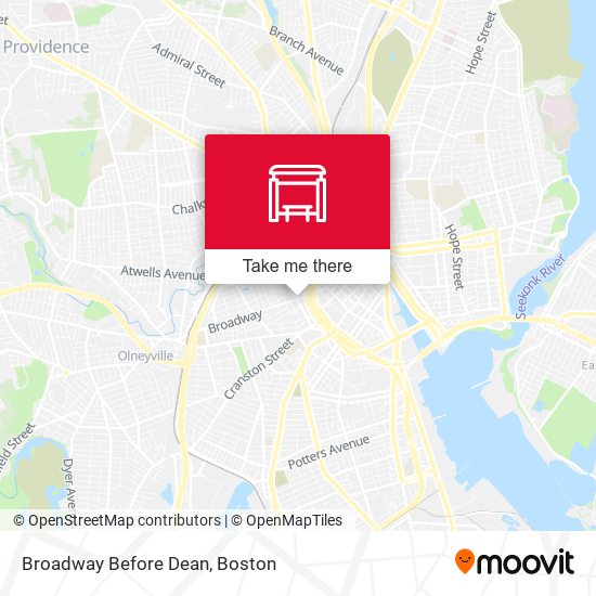 Mapa de Broadway Before Dean