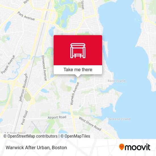 Warwick After Urban map