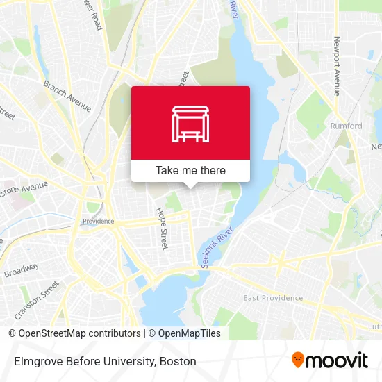Elmgrove Before University map