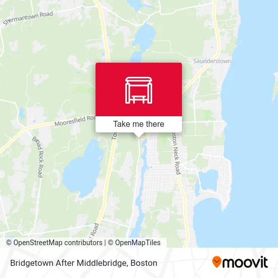 Bridgetown After Middlebridge map