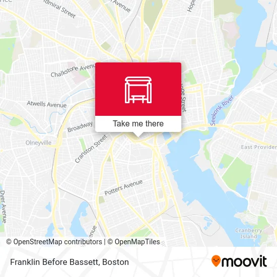 Franklin Before Bassett map