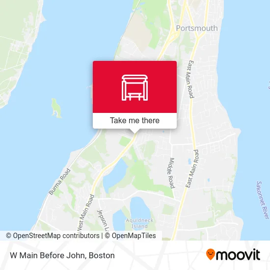 W Main Before John map