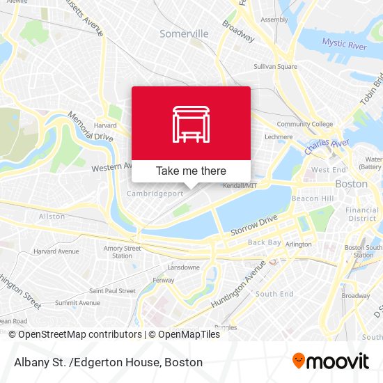 Mapa de Albany St. /Edgerton House
