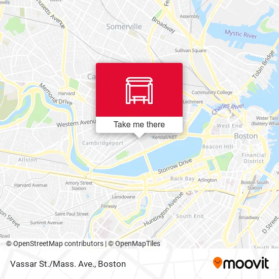 Mapa de Vassar St./Mass. Ave.