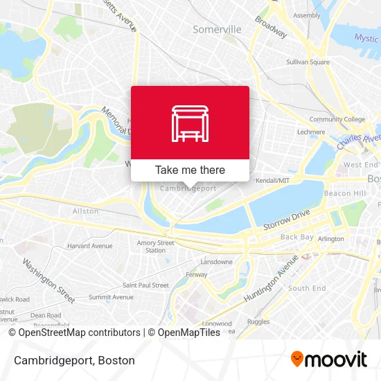 Mapa de Cambridgeport