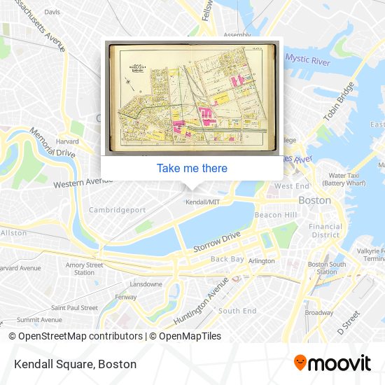 Kendall Square map