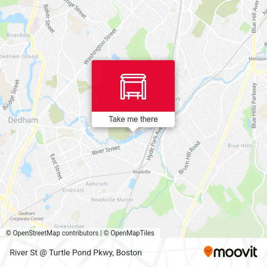 Mapa de River St @ Turtle Pond Pkwy