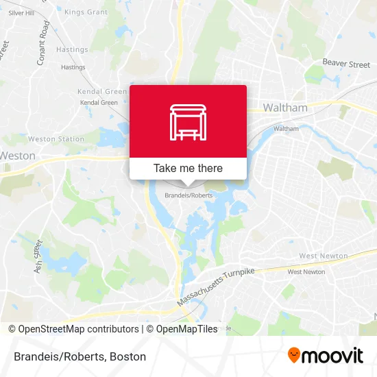 Brandeis/Roberts map