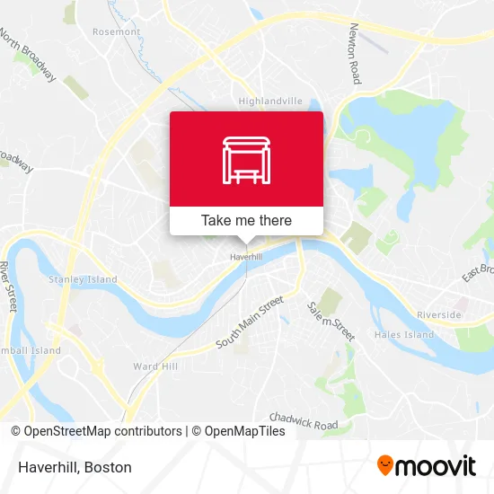 Haverhill map