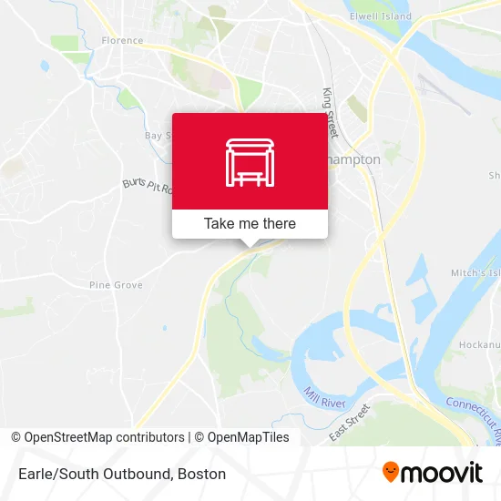 Earle/South Outbound map