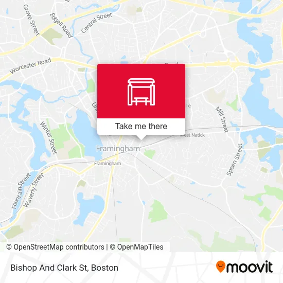 Bishop And Clark St map