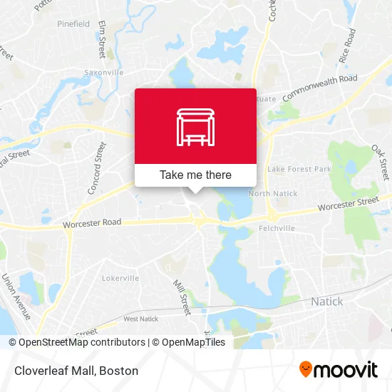 Cloverleaf Mall map