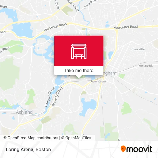 Loring Arena map