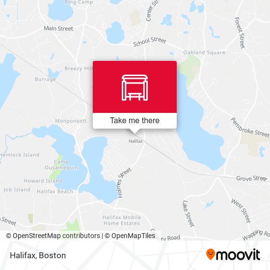 Halifax map