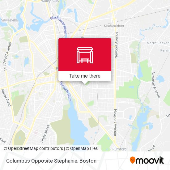 Columbus Opposite Stephanie map