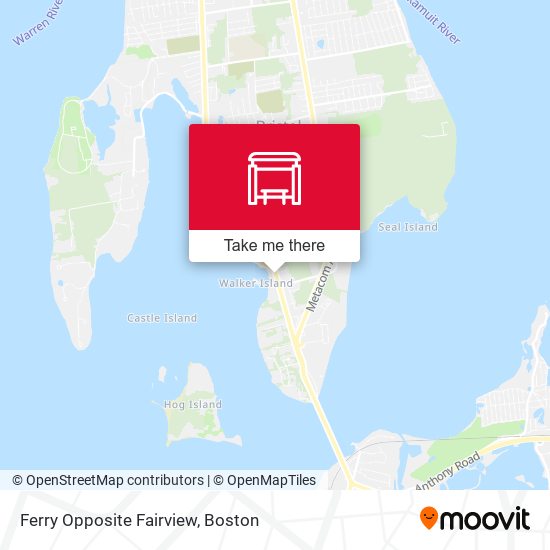 Mapa de Ferry Opposite Fairview