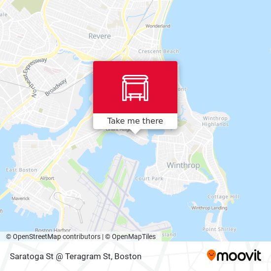 Mapa de Saratoga St @ Teragram St