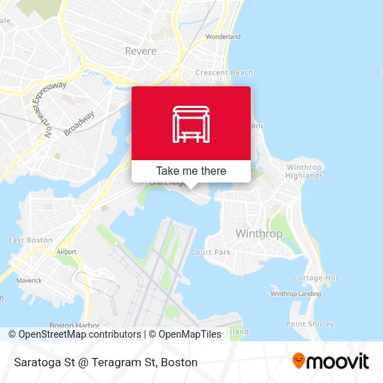 Mapa de Saratoga St @ Teragram St