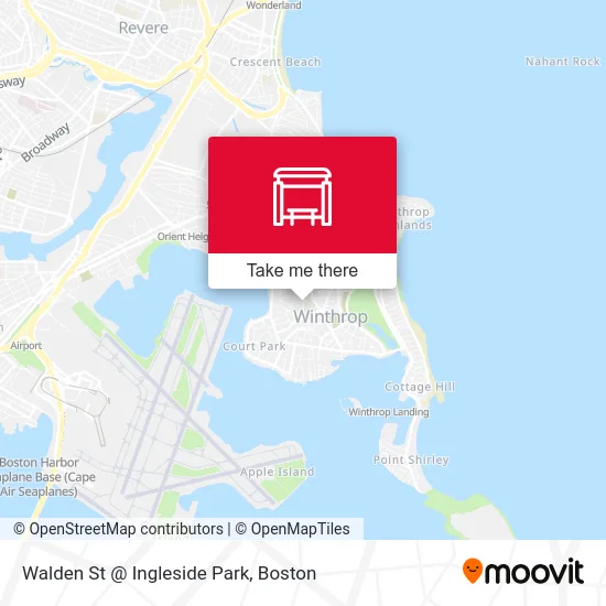 Walden St @ Ingleside Park map