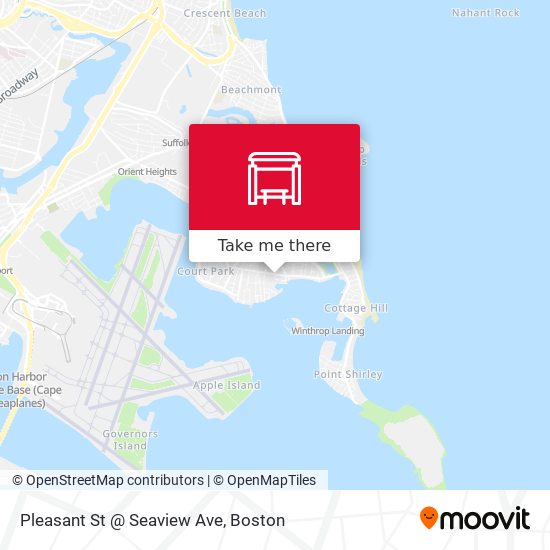 Pleasant St @ Seaview Ave map