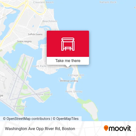 Washington Ave Opp River Rd map