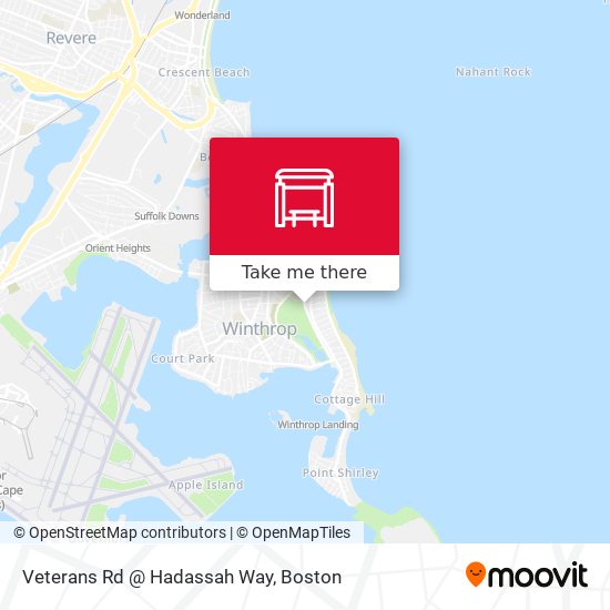 Veterans Rd @ Hadassah Way map