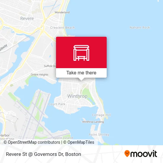 Revere St @ Governors Dr map
