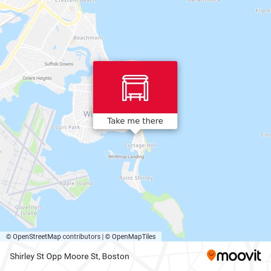 Shirley St Opp Moore St map