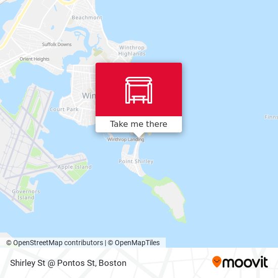 Shirley St @ Pontos St map