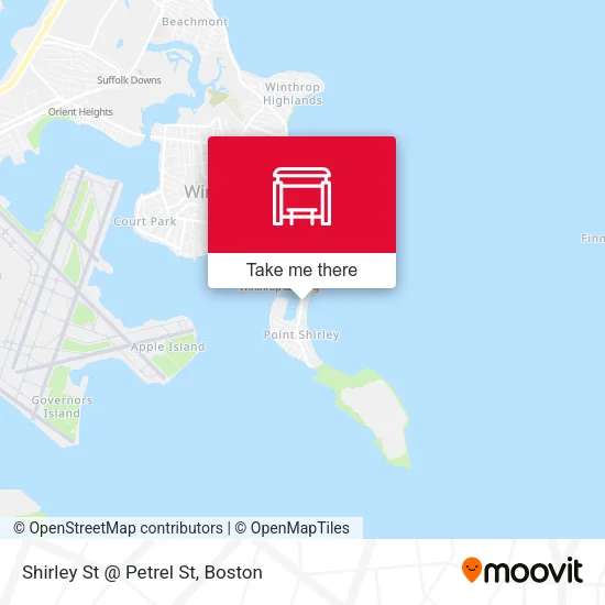 Shirley St @ Petrel St map