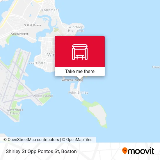 Shirley St Opp Pontos St map