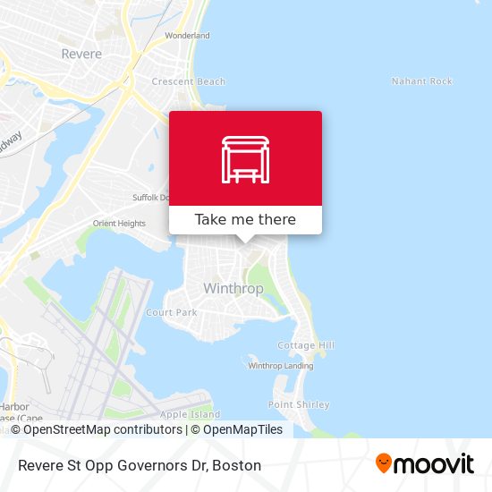 Mapa de Revere St Opp Governors Dr
