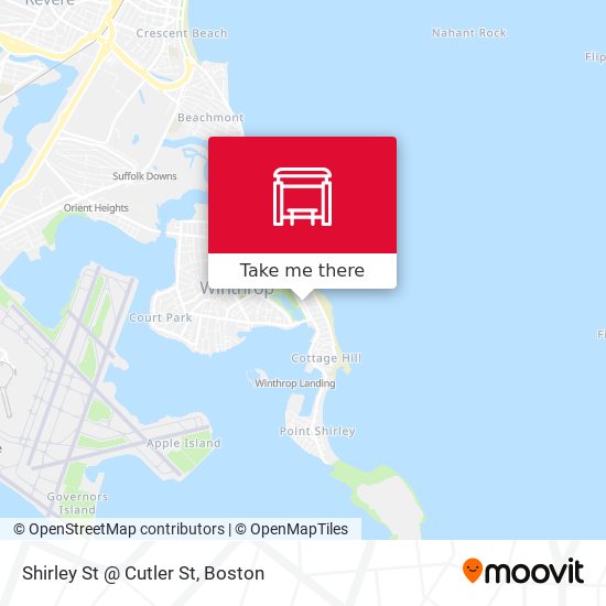 Mapa de Shirley St @ Cutler St