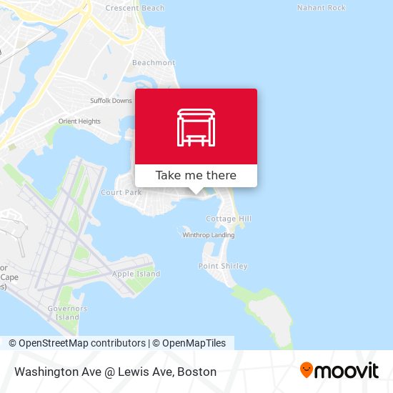 Washington Ave @ Lewis Ave map