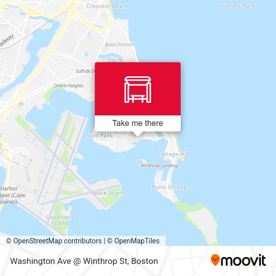 Mapa de Washington Ave @ Winthrop St